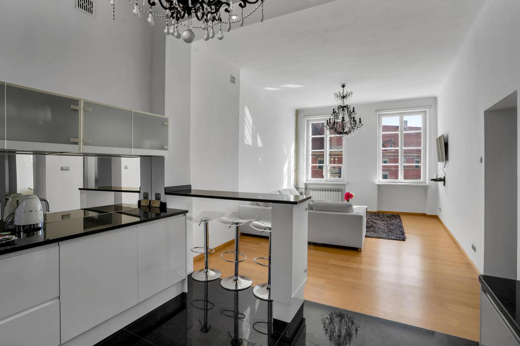 Warsaw Castle Apartments - Prime Location, Historic City Center, Castle View, Fast Internet - By Rentujemy Kültér fotó